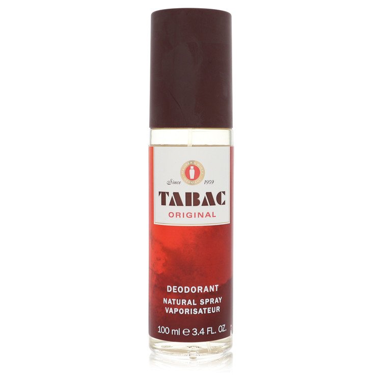 TABAC by Maurer & Wirtz Men Deodorant Spray (Glass Bottle) 3.3 oz Image