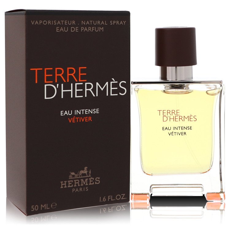 Terre D'hermes Eau Intense Vetiver Cologne 50 ml EDP Spray for Men