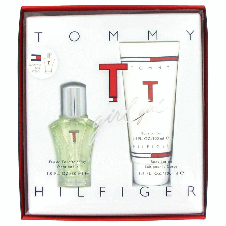 T Girl Gift Set -- Gift Set - 1 oz Eau De Toilette Spray + 3.4 oz Body Lotion for Women