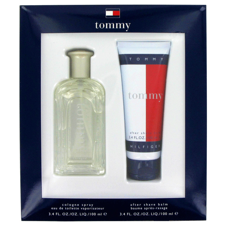 Tommy Hilfiger Gift Set -- Gift Set - 3.4 oz Cologne Spray + 3.4 oz After Shave Balm for Men