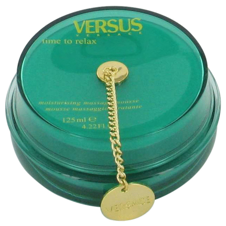 Time To Relax Body Cream by Versace 4.4 oz Massage Mouse for Women