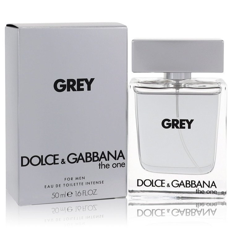 The One Grey by Dolce & Gabbana - Eau De Toilette Intense Spray 1.7 oz 50 ml for Men