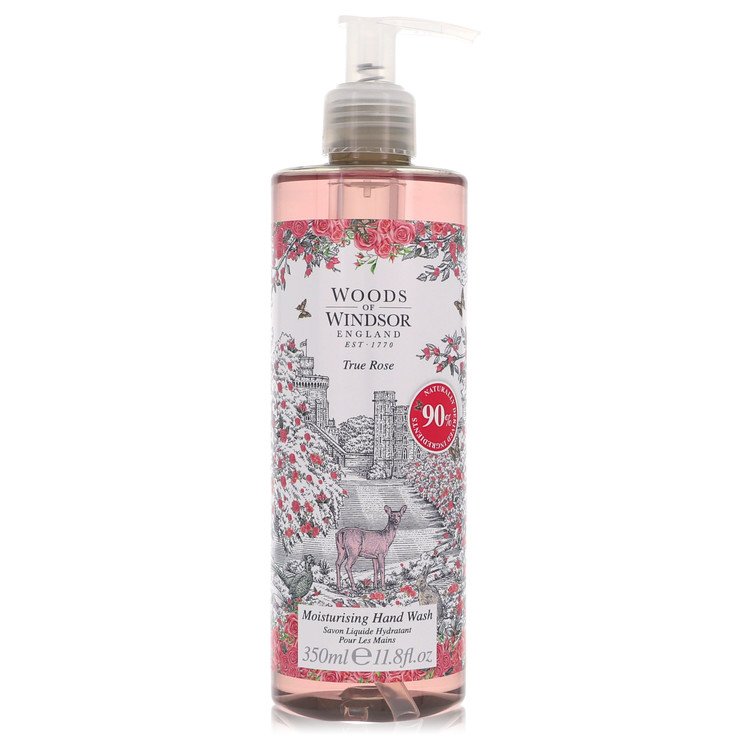 True Rose Shower Gel by Woods Of Windsor 11.8 oz Hand Wash for Women