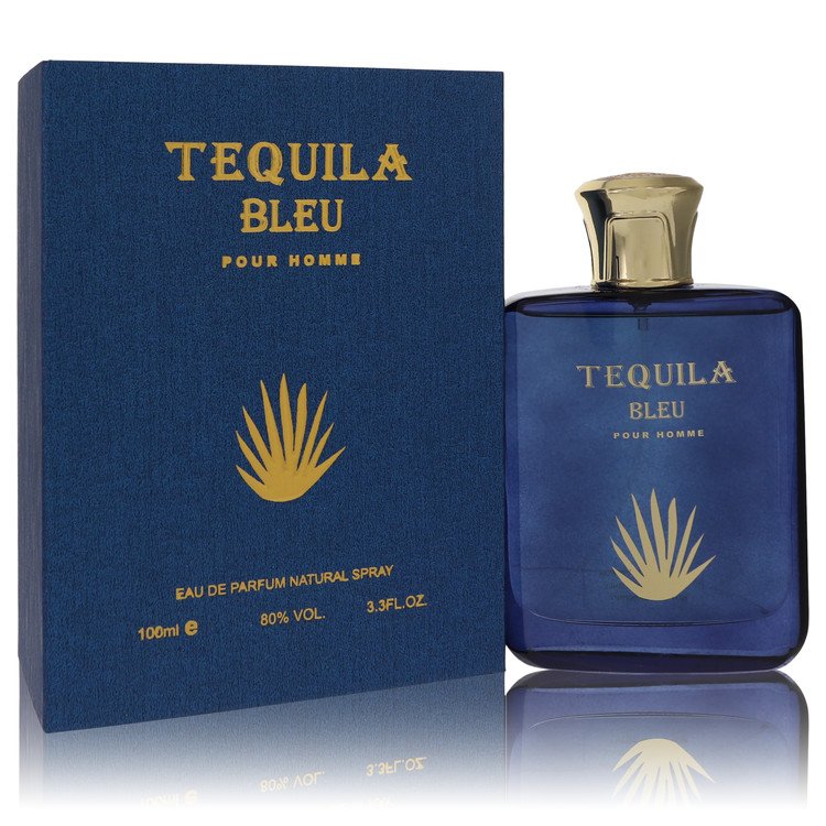 Tequila Pour Homme Bleu by Tequila Perfumes Men Eau De Parfum Spray 3.3 oz Image