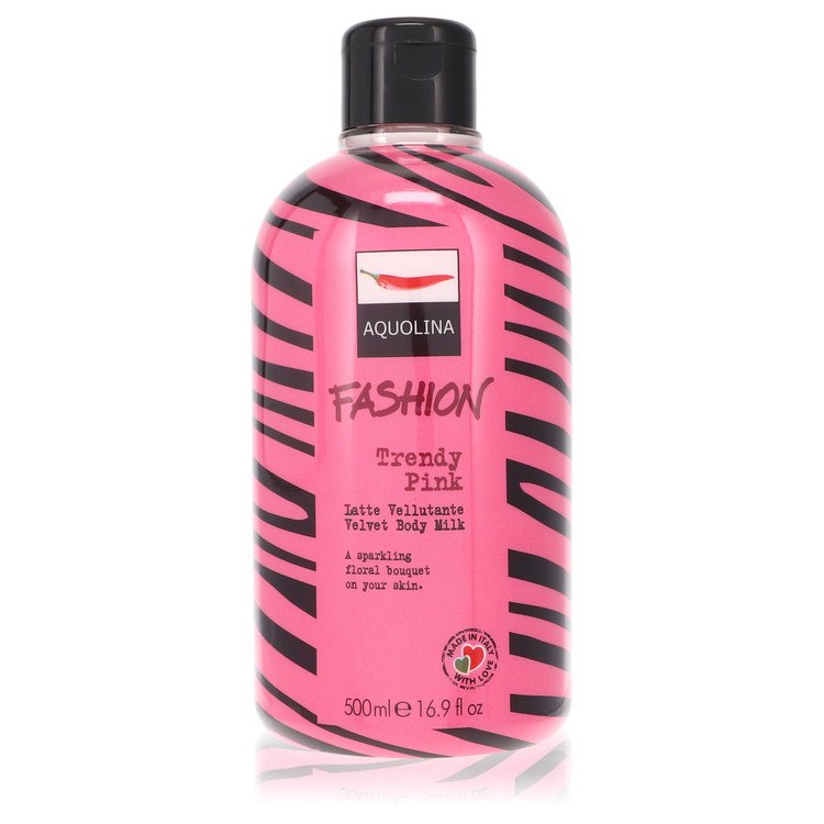 Trendy Pink by Aquolina - Velvet Body Milk 16.9 oz 500 ml for Women