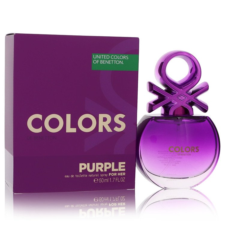 United Colors of Benetton Purple by Benetton - Eau De Toilette Spray 1.7 oz 50 ml for Women