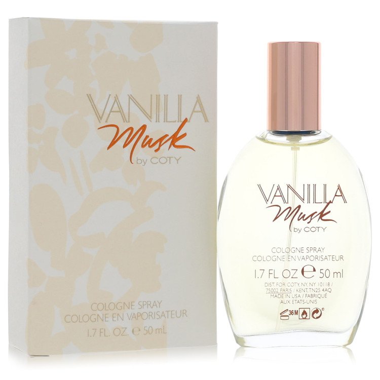 Vanilla Musk Perfume by Coty 50 ml Cologne Spray for Women