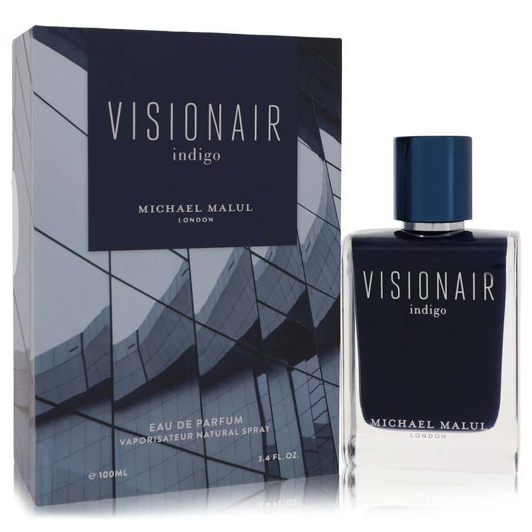 Visionair Indigo Cologne by Michael Malul 100 ml EDP Spray for Men