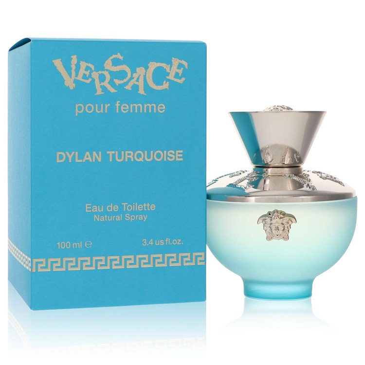 Versace Pour Femme Dylan Turquoise by Versace Women Eau De Toilette Spray 3.4 oz Image
