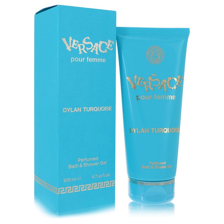 Versace Pour Femme Dylan Turquoise Shower Gel 6.7 oz Shower Gel for Women