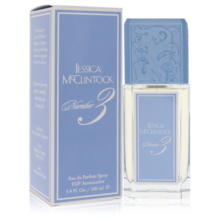 Jessica Mc Clintock #3 by Jessica McClintock Eau De Parfum Spray 3.4 oz For Women