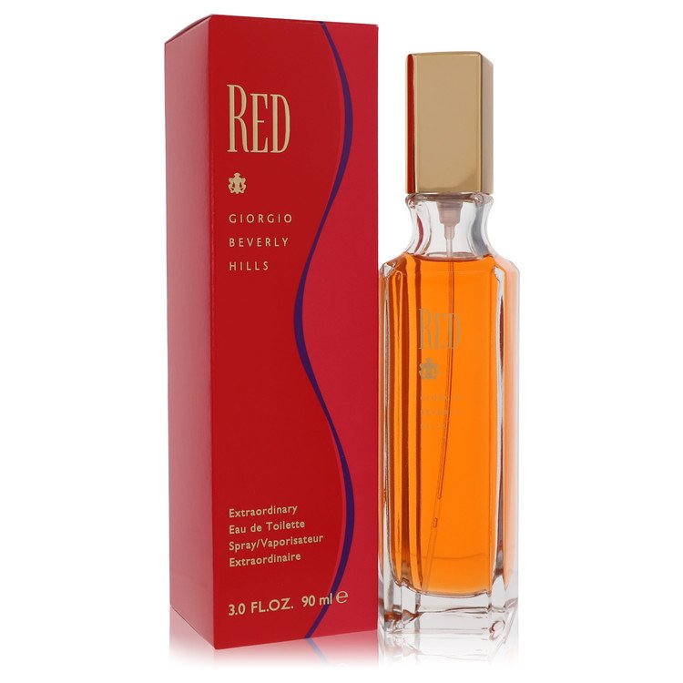 RED by Giorgio Beverly Hills - Eau De Toilette Spray 3 oz 90 ml for Women