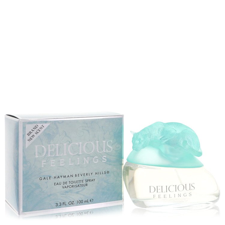 Gale Hayman Delicious Feelings Perfume 3.4 oz EDT Spray (New Packaging) for Women