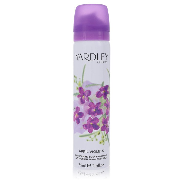 April Violets by Yardley London Women Body Spray 2.6 oz Image