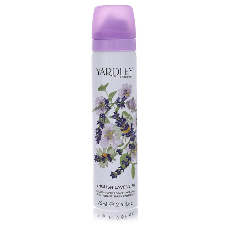 English Lavender by Yardley London - Refreshing Body Spray (Unisex) 2.6 oz 77 ml