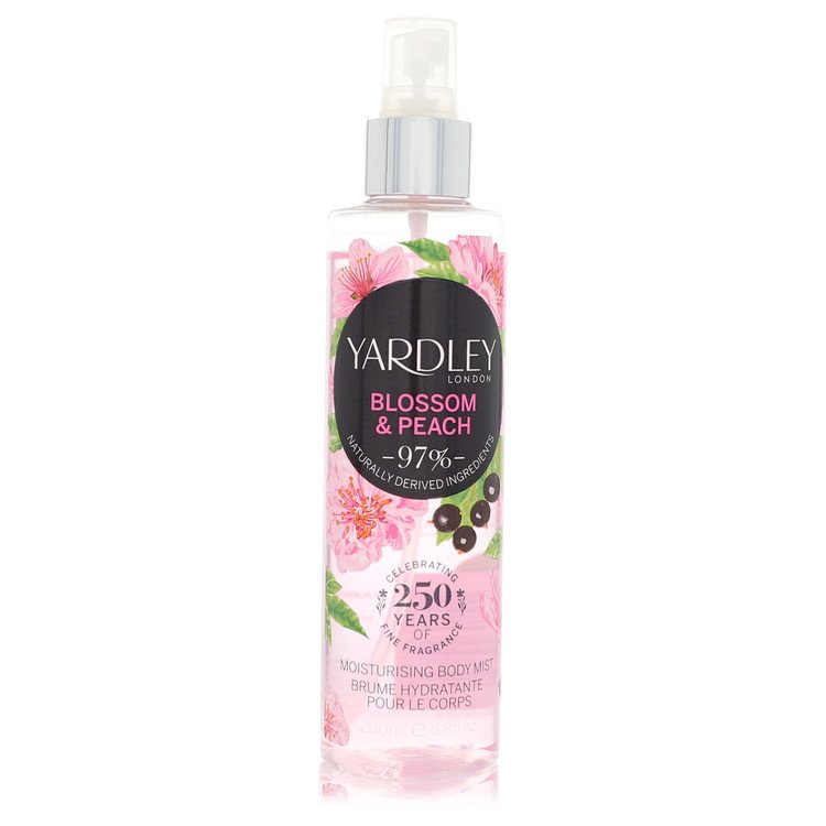 Yardley Blossom & Peach Perfume 200 ml Moisturizing Body Mist for Women