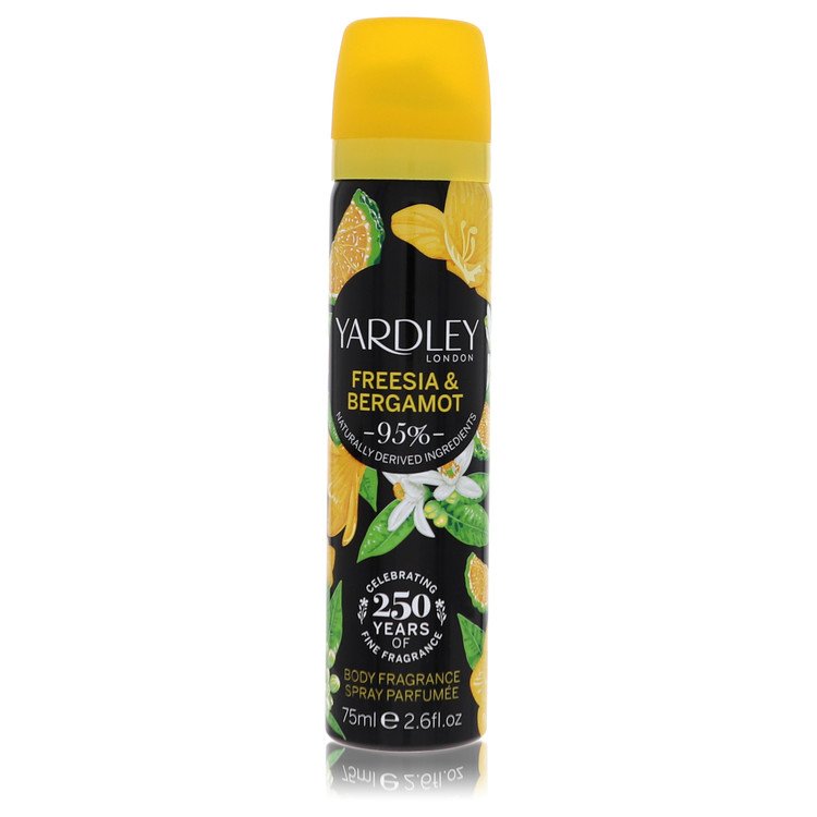 Yardley Freesia & Bergamot by Yardley London Women Body Fragrance Spray 2.6 oz Image