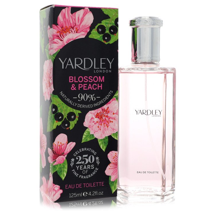 Yardley Blossom & Peach by Yardley London Women Eau De Toilette Spray 4.2 oz Image