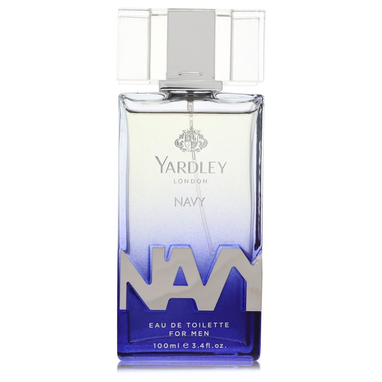 Yardley Navy by Yardley London Eau De Toilette Spray (Unboxed) 3.4 oz