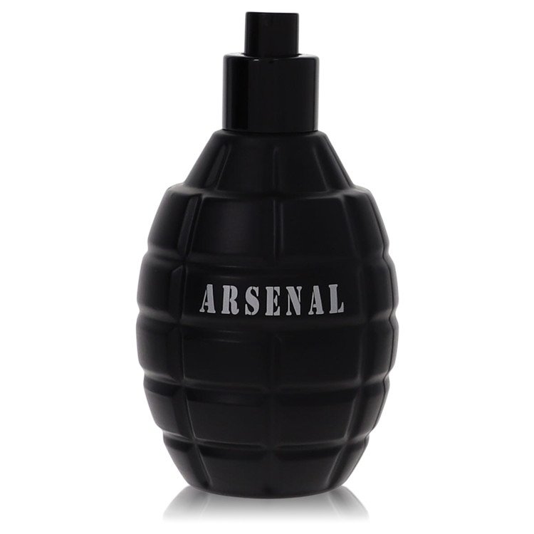 Arsenal Black Cologne by Gilles Cantuel 3.4 oz Eau De Parfum Spray (Tester)