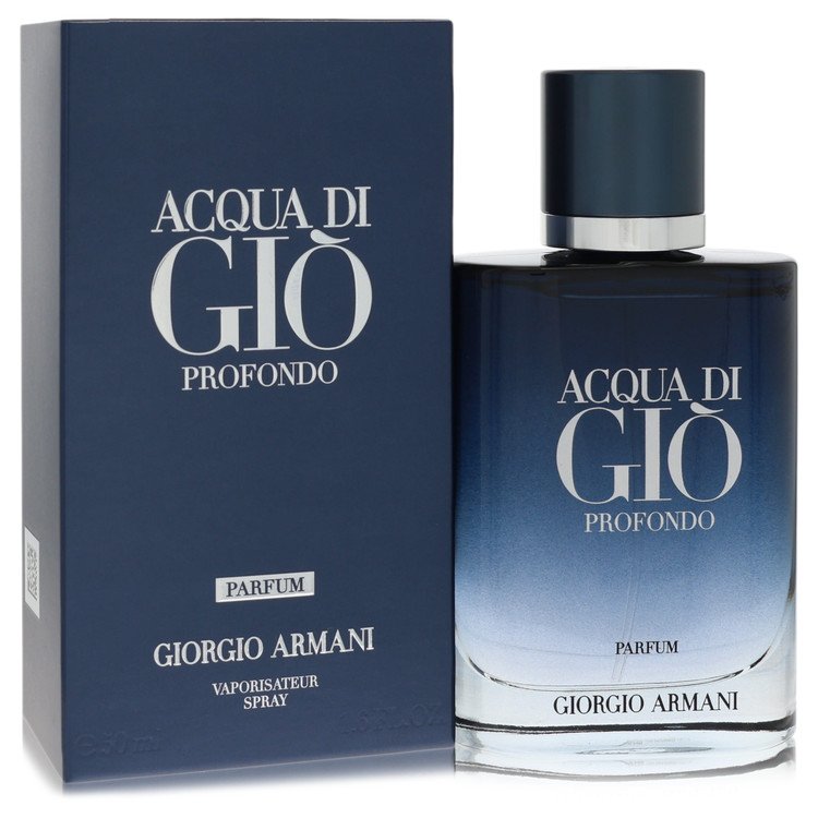 Acqua Di Gio Profondo Cologne by Giorgio Armani Cologne 1.6 Oz Parfum Spray