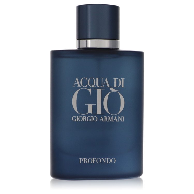Acqua Di Gio Profondo Cologne by Giorgio Armani 2.5 oz Eau De Parfum Spray (unboxed)