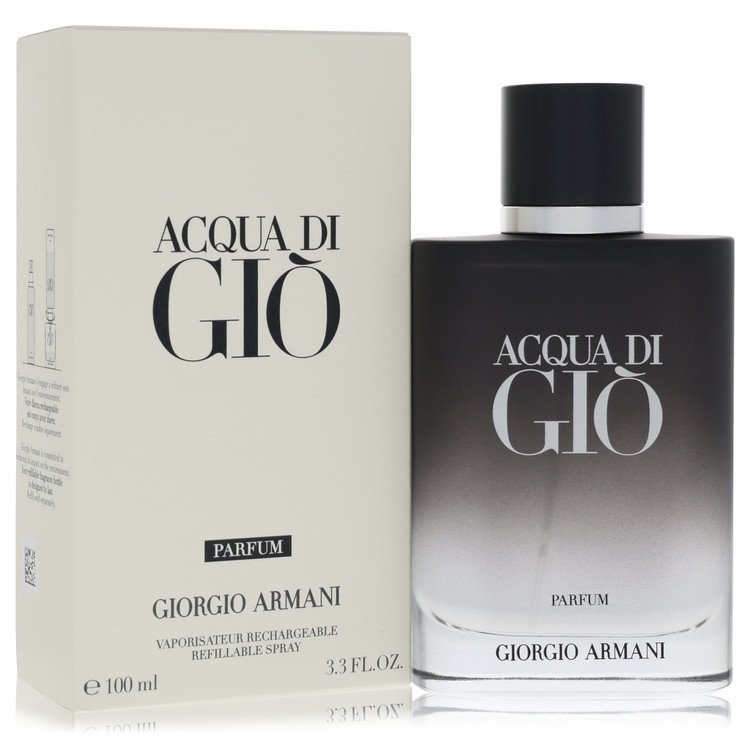 Acqua Di Gio Cologne by Giorgio Armani Cologne 3.3 Oz Parfum Spray