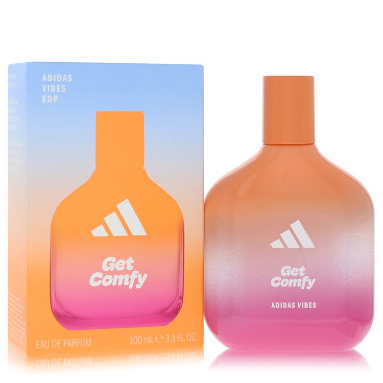 Adidas Vibes Get Comfy Cologne by Adidas Cologne 3.3 Oz Eau De Parfum Spray