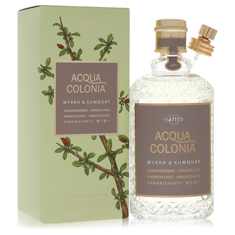 4711 Acqua Colonia Myrrh & Kumquat by Maurer & Wirtz Women Eau De Cologne Spray 5.7 oz Image