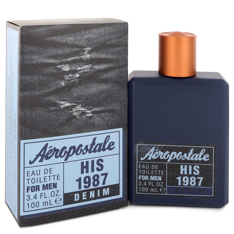 Aeropostale His 1987 Denim Cologne 3.4 oz Eau De Toilette Spray Guatemala