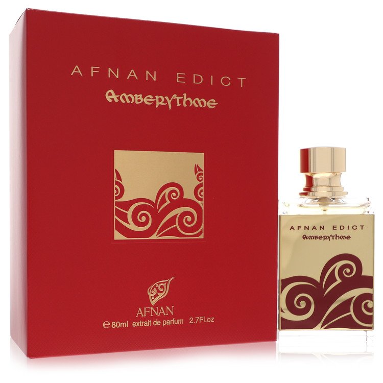Afnan Edict Amberythme Perfume by Afnan 2.7 oz Extrait De Parfum Spray (Unisex)