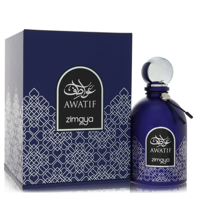 Afnan Zimaya Awatif Blue Cologne by Afnan 3.4 oz Eau De Parfum Spray