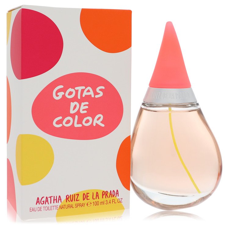 Agatha Ruiz De La Prada Gotas De Color Perfume by Agatha Ruiz De La Prada 3.4 oz Eau De Toilette Spray