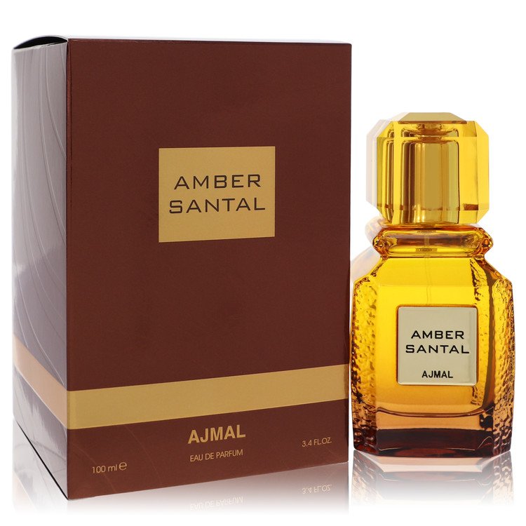 Ajmal Amber Santal by Ajmal - Eau De Parfum Spray (Unisex) 3.4 oz 100 ml