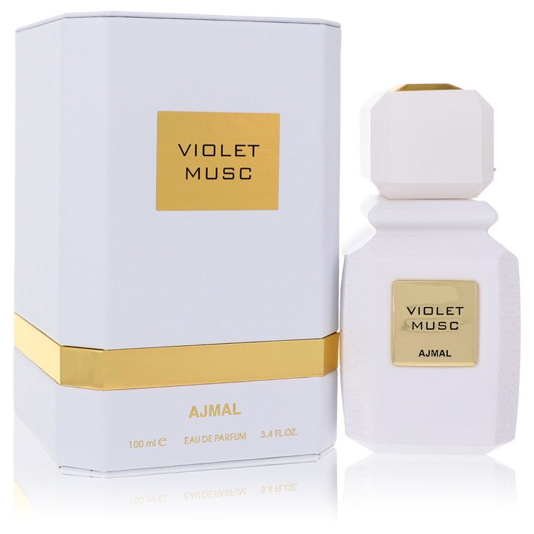 Ajmal Violet Musc by Ajmal - Eau De Parfum Spray (Unisex) 3.4 oz 100 ml