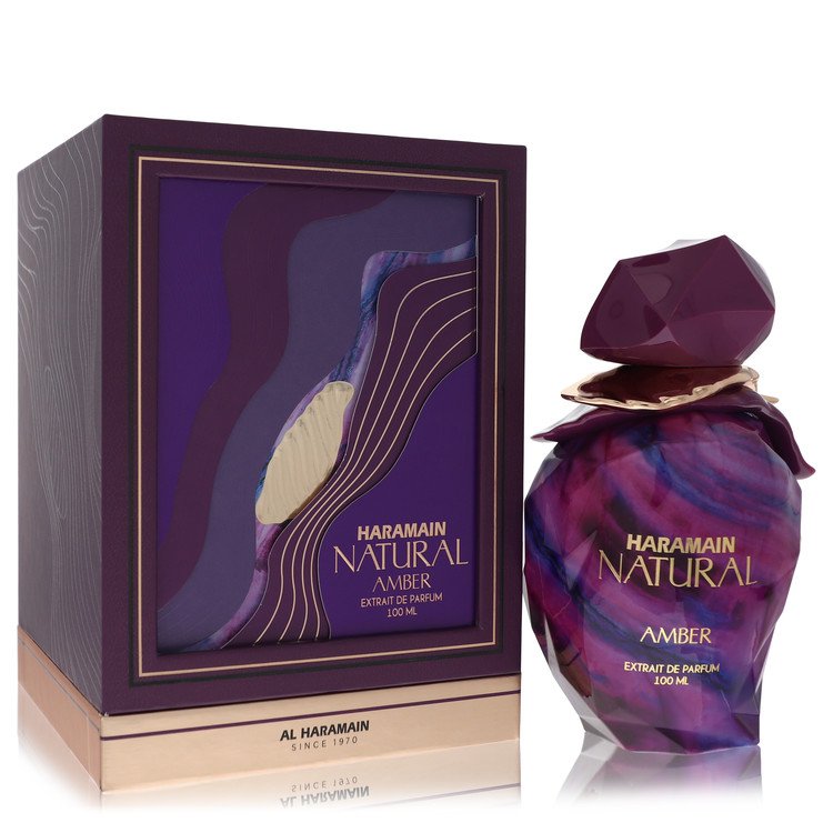 Al Haramain Natural Amber Perfume by Al Haramain 3.3 oz Extrait De Parfum Spray