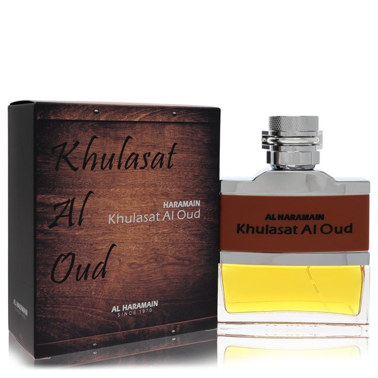 Al Haramain Khulasat Al Oud Cologne by Al Haramain 3.4 oz Eau De Parfum Spray (Unisex)