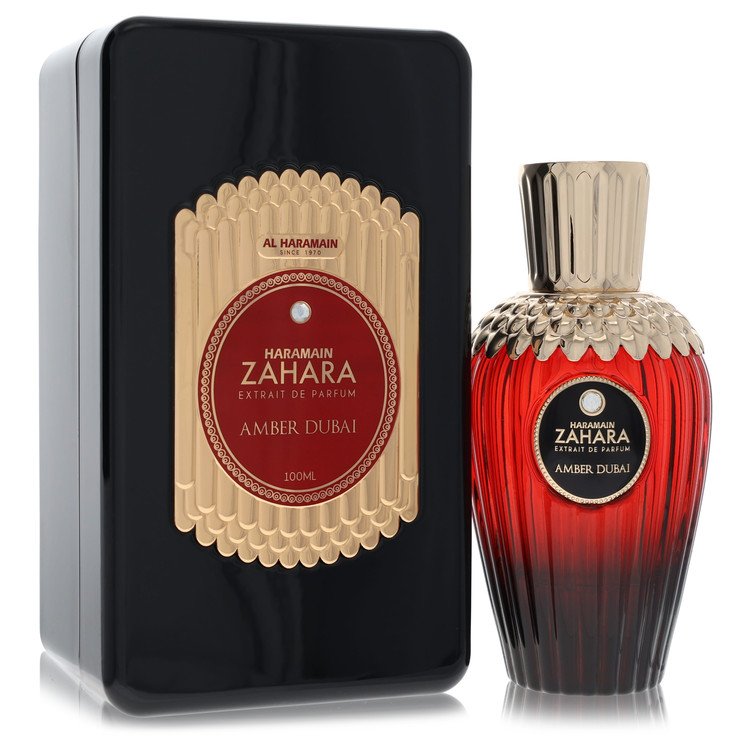 Al Haramain Zahara Amber Dubai Cologne by Al Haramain Cologne 3.33 Oz Extrait De Parfum Spray