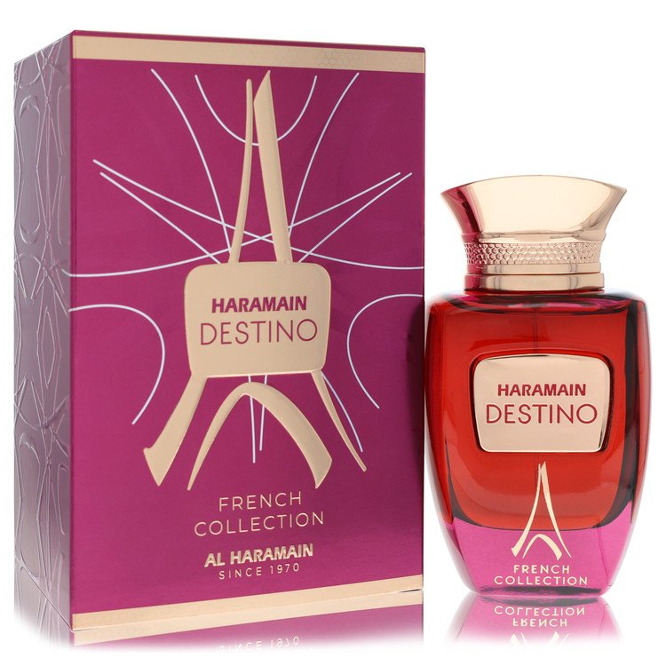 Al Haramain Destino French Collection Cologne by Al Haramain Cologne 3.33 Oz Eau De Parfum Spray