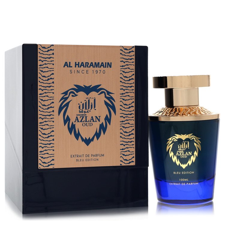 Al Haramain Azlan Oud Bleu Cologne by Al Haramain Cologne 3.33 Oz Extrait De Parfum Spray