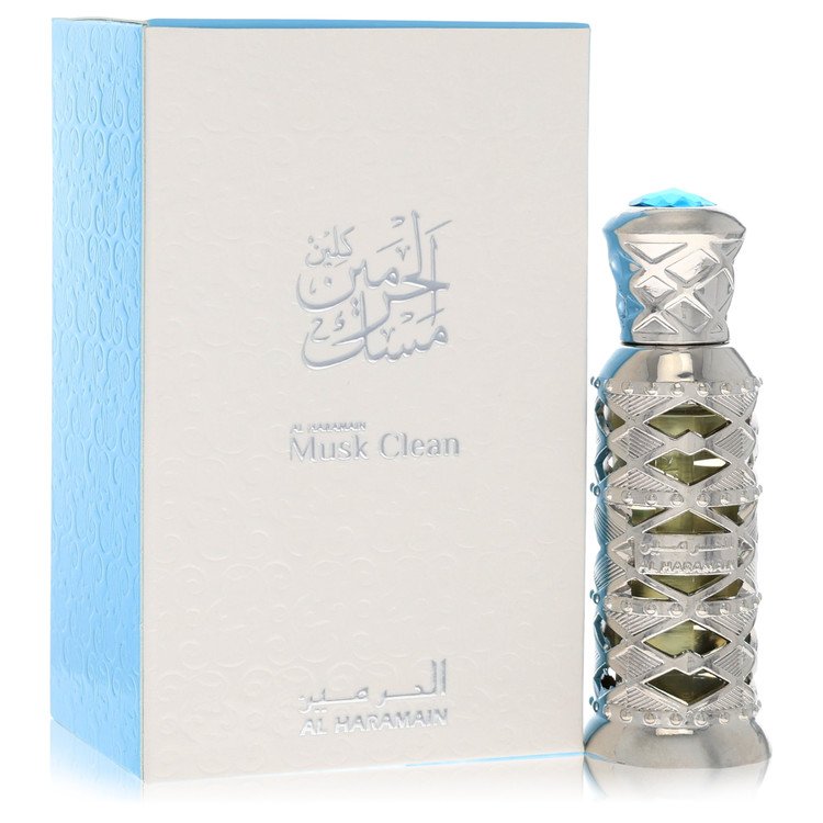 Al Haramain Musk Clean Cologne by Al Haramain Cologne 0.41 Oz Concentrated Perfume Oil