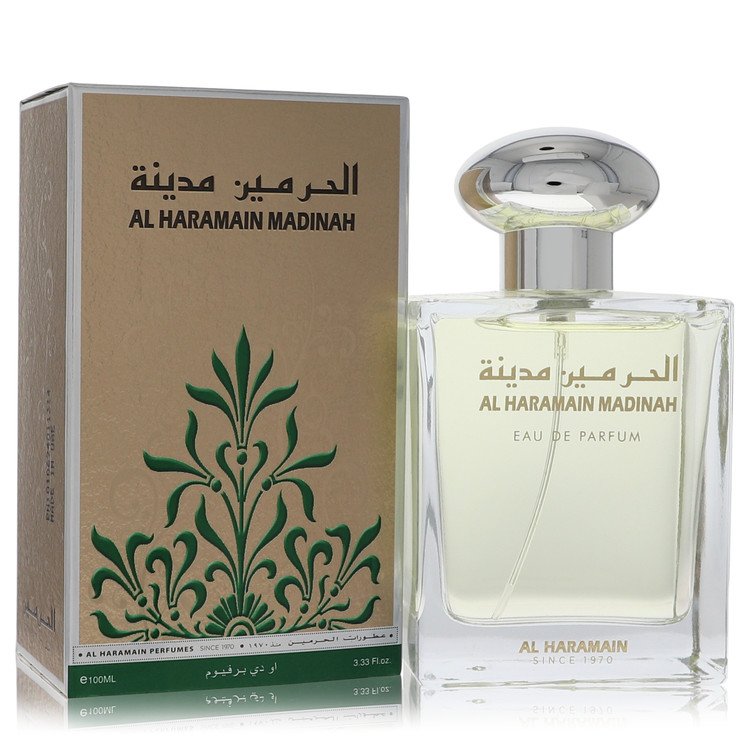 Al Haramain Madinah Perfume by Al Haramain 3.33 oz Eau De Parfum Spray (Unisex)