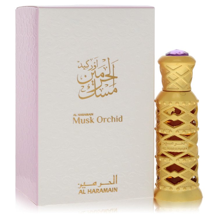 Al Haramain Musk Orchid Perfume by Al Haramain Perfume 0.41 Oz Concentrated Perfume Oil