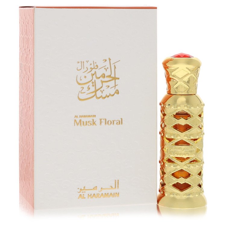 Al Haramain Musk Floral Perfume by Al Haramain Perfume 0.41 Oz Concentrated Perfume Oil