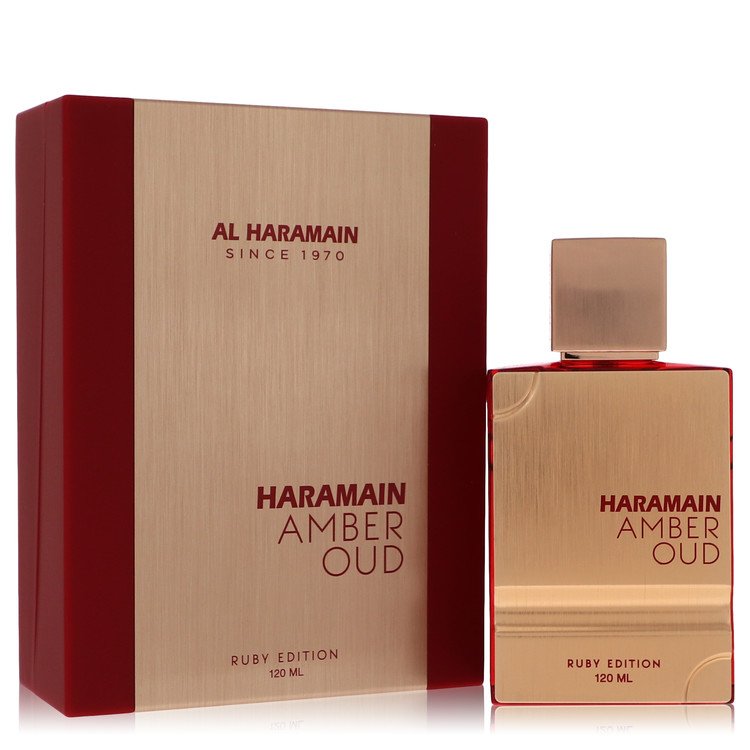 Al Haramain Amber Oud Ruby Perfume by Al Haramain Perfume 4 Oz Eau De Parfum Spray (Unisex Unboxed)