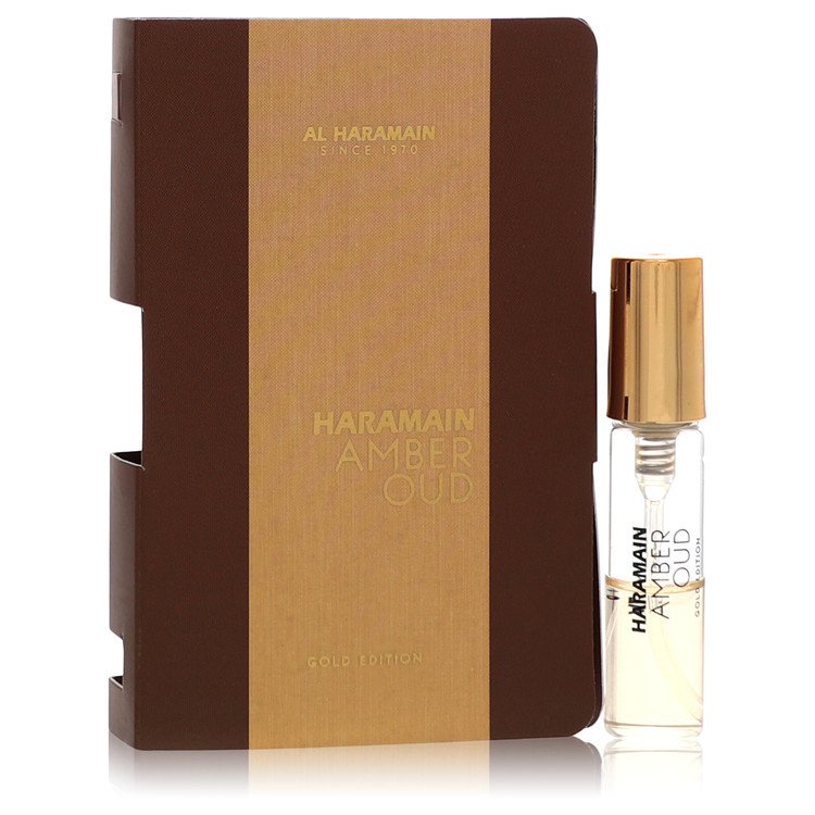 Al Haramain Amber Oud Gold Edition Perfume by Al Haramain Perfume 0.5 Oz Vial (sample)