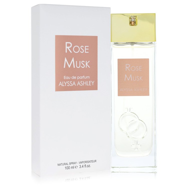 Alyssa Ashley Rose Musk Perfume by Alyssa Ashley Perfume 3.4 Oz Eau De Parfum Spray