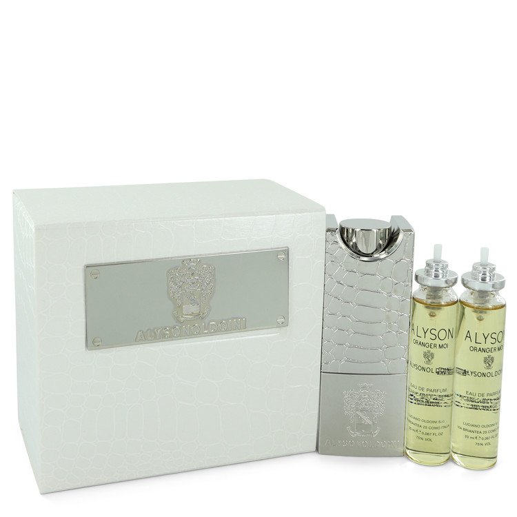 Alyson Oldoini Oranger Moi Perfume by Alyson Oldoini 2 oz Eau De Parfum Refillable Spray Includes 3 x 20ml Refills and Refillable Atomizer