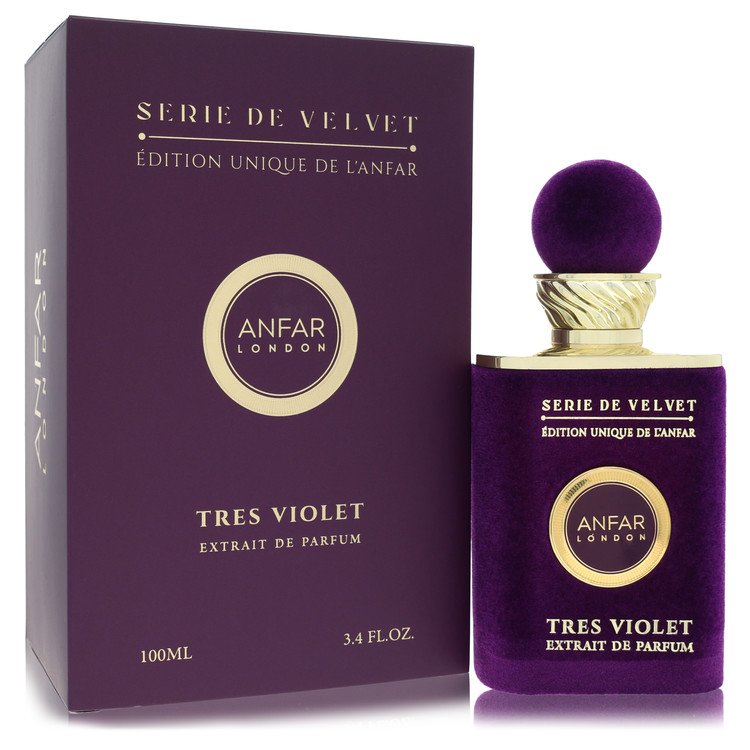 Anfar London Tres Violet Perfume by Anfar Perfume 3.4 Oz Extrait De Parfum Spray