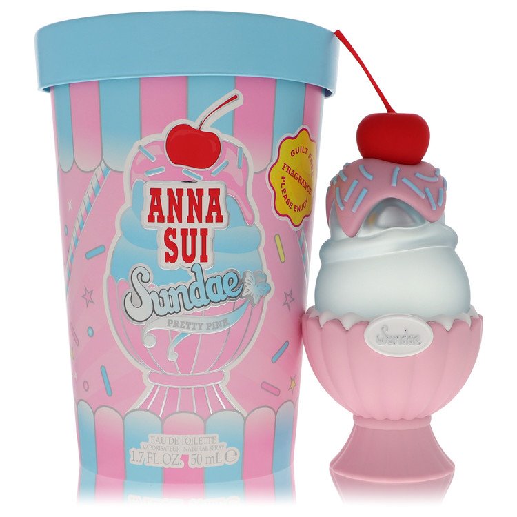 Anna Sui Sundae Pretty Pink Perfume by Anna Sui 1.7 oz Eau De Toilette Spray